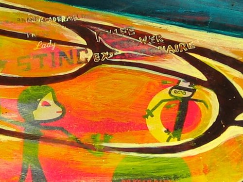 Big Bent Bird - detail