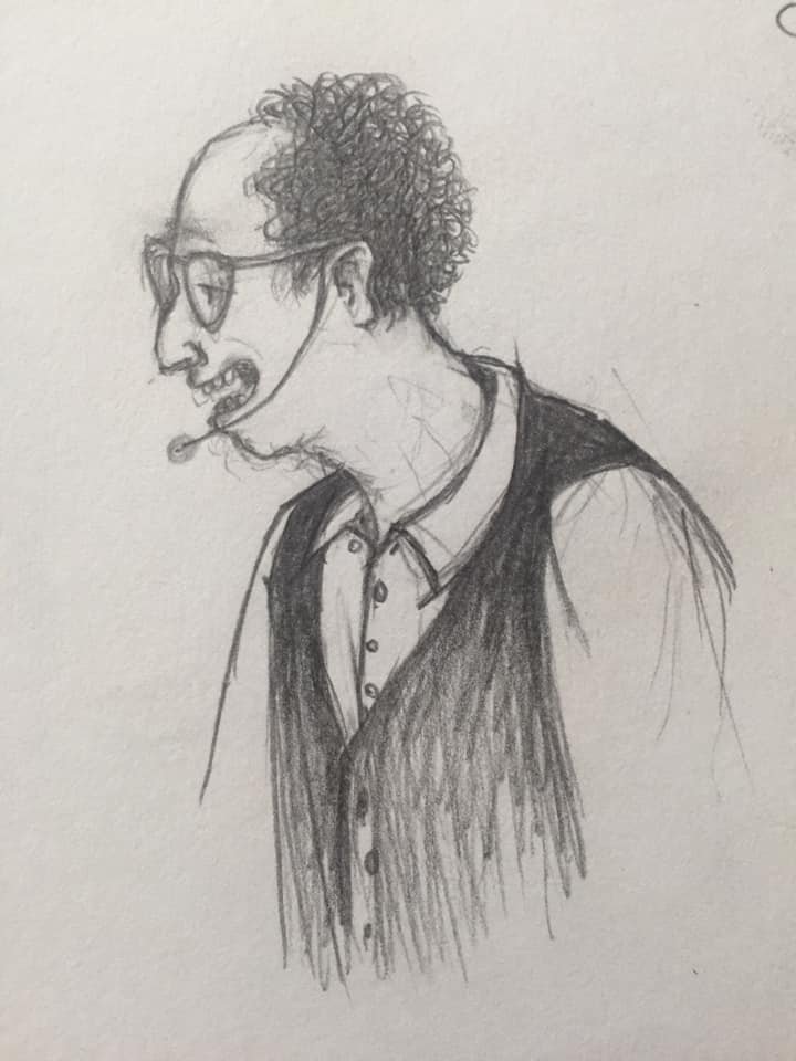 Prof. Theo C. Cupier of Nicada Puppets